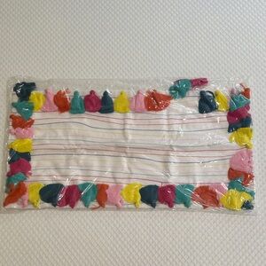 Pottery Barn Multicolor Tassel Pillow Cover